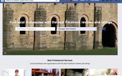 Introducing facebook’s ‘professional services’ – a new local directory listing service for promoting local businesses.